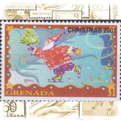 Postfrische Briefmarken von Grenada zu Weihnachten ... #13432 (800x539)