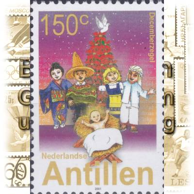 Postfrische Briefmarken der Niederländischen ... #13451 (600x868)