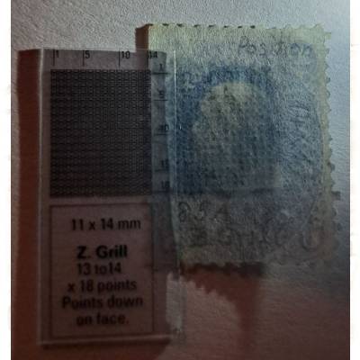 Neuendeckung einer Z Grill Briefmarke #85A (800x848)