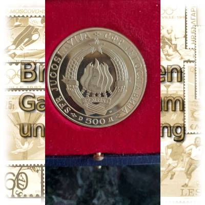 Was ist sie Wert? 500 Dinar Gold Jugoslawien 25 ... #14706 (600x1065)