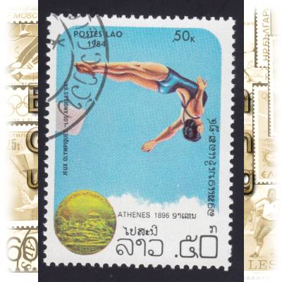 Laos Olympiade 1984 0004 #1663 (600x822)