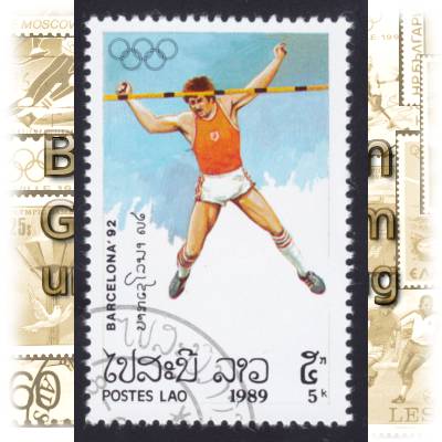 Laos Olympiade Sommerspiele 1992 5K #1674 (600x900)