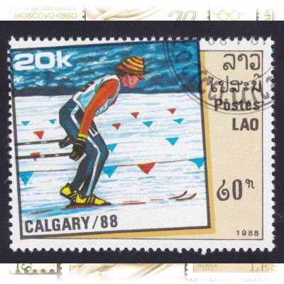 Briefmarke 1988 Calgary Michel 1062 #1733 (800x684)