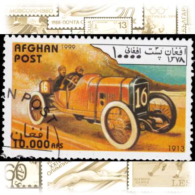 Briefmarken Afghanistan Automobile #1927 (800x522)
