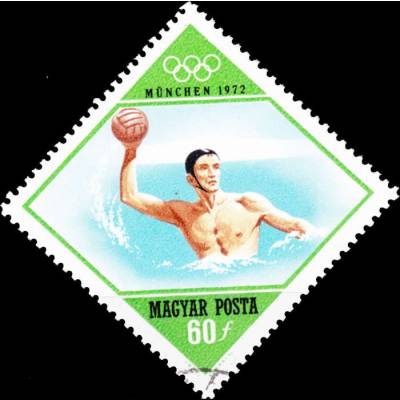 Ungarn Briefmarke 1972 Olympia #2079 (700x699)