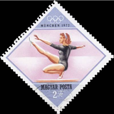 Ungarn Briefmarke 1972 Olympia #2083 (700x698)