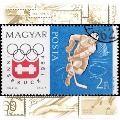 Ungarn Briefmarkensatz 1963 Olympische Spiele #2097 (700x421)
