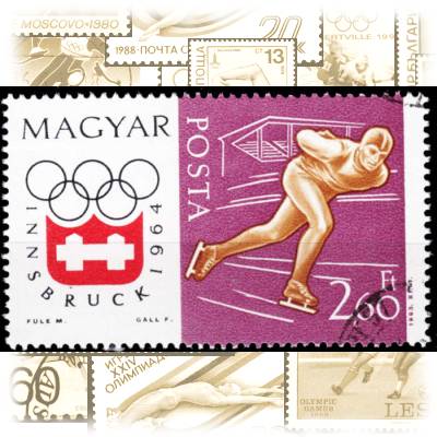Ungarn Briefmarkensatz 1963 Olympische Spiele #2098 (700x425)