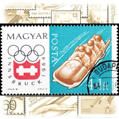 Ungarn Briefmarkensatz 1963 Olympische Spiele #2099 (700x423)