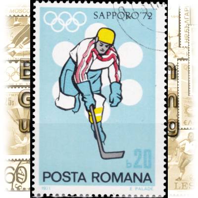 Rumänien Briefmarke Olympiade 1972 #2173 (600x863)