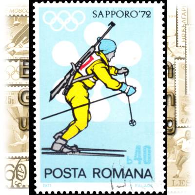 Rumänien Briefmarke Olympiade 1972 #2174 (600x848)