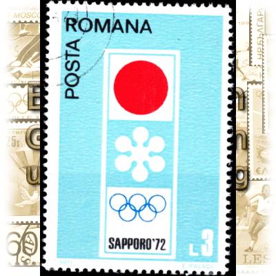 Rumänien Briefmarke Olympiade 1972 #2177 (600x845)