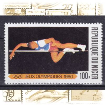 Briefmarken Niger Olympiade 1980 #2361 (800x565)