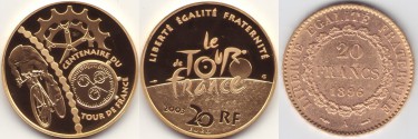 Frankreich Goldmünzen