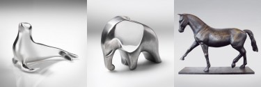 Art4u Silber-Kunst-Skulpturen / Figuren I.