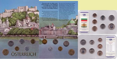 Kursmünzensätze/KMS aus aller Welt vor Euro