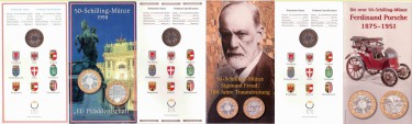 Österreich 50 Schilling Blister