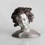 Silber-Skulptur Jüngling von Emanuel Basler