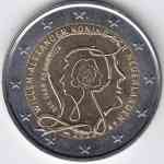 2-Euro Gedenkmünze Niederlande 2013, 200 Jahre Königreich
