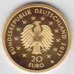 20 Euro Goldmünze Buche von 2011 - Wappen