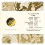 20 Euro Goldmünze Fichte von 2012 Zertifikat
