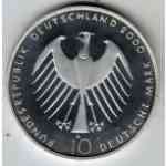 10-DM Silber Gedenkmünze Deutschland 2000