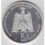 Kleinbild 10-DM Silber Gedenkmünze Albert ...