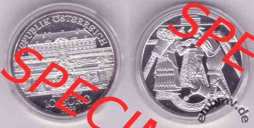 10 Euro-Gedenkmünze  sterreich Schloss Hof