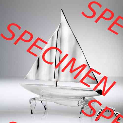 Silberkunst Segelboot Columbia Limitiert 25 Stück