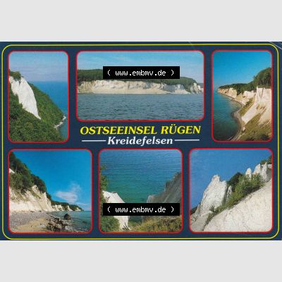 BRD Ansichtskarten der Insel Rügen BRD, Ostseeinsel Rügen, Kreidefelsen. Ansichtskarten der BRD, Mecklenburg-Vorpommern katalogisieren. Sammlung aus Bundesland... Sammlung