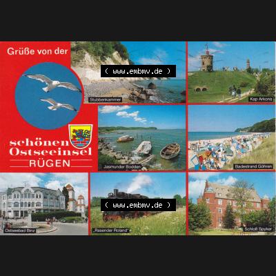 BRD Ansichtskarten der Insel Rügen BRD, Grüße von der schönen Insel Rügen, Rasender Roland. Ansichtskarten der BRD, Mecklenburg-Vorpommern katalogisieren.... Sammlung