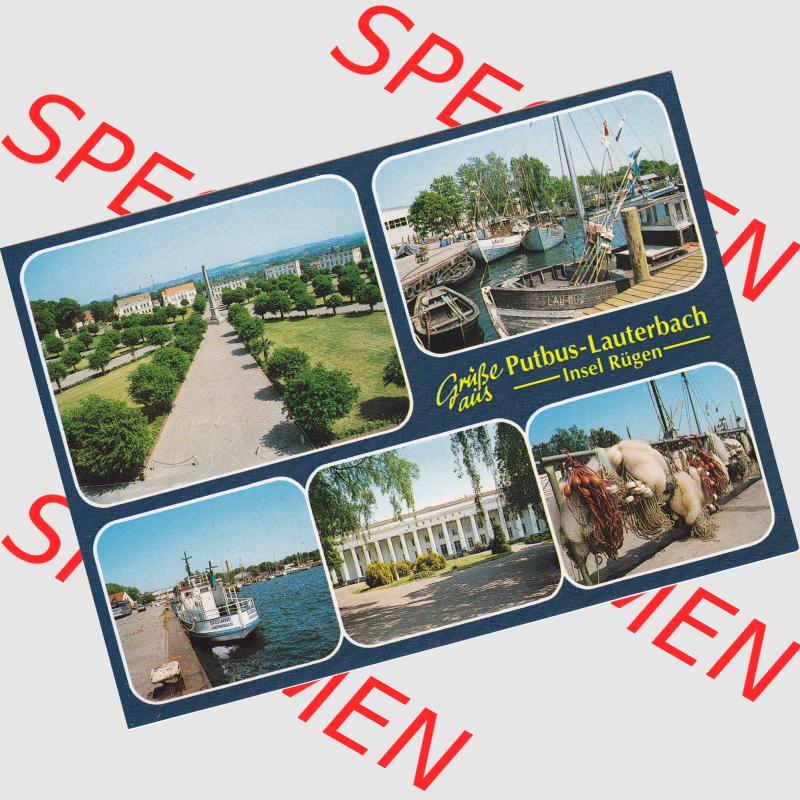 BRD Ansichtskarten der Insel Rügen BRD, Putbus-Lauterbach Insel Rügen. Ansichtskarten der BRD, Mecklenburg-Vorpommern katalogisieren. Sammlung aus Bundesland Mecklenburg-Vorpommern... Sammlung