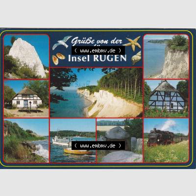 BRD Ansichtskarten der Insel Rügen BRD, Grüße von der schönen Insel Rügen. Ansichtskarten der BRD, Mecklenburg-Vorpommern katalogisieren. Sammlung aus... Sammlung
