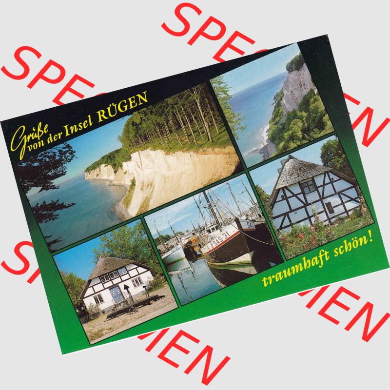 BRD Ansichtskarten der Insel Rügen BRD, Grüße von der Insel Rügen. Ansichtskarten der BRD, Mecklenburg-Vorpommern katalogisieren. Sammlung aus Bundesland... Sammlung