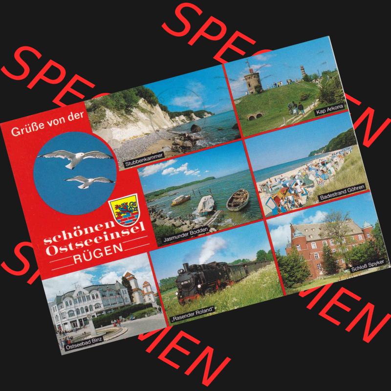 BRD Ansichtskarten der Insel Rügen BRD, Grüße von der schönen Insel Rügen, Rasender Roland. Ansichtskarten der BRD, Mecklenburg-Vorpommern katalogisieren.... Sammlung