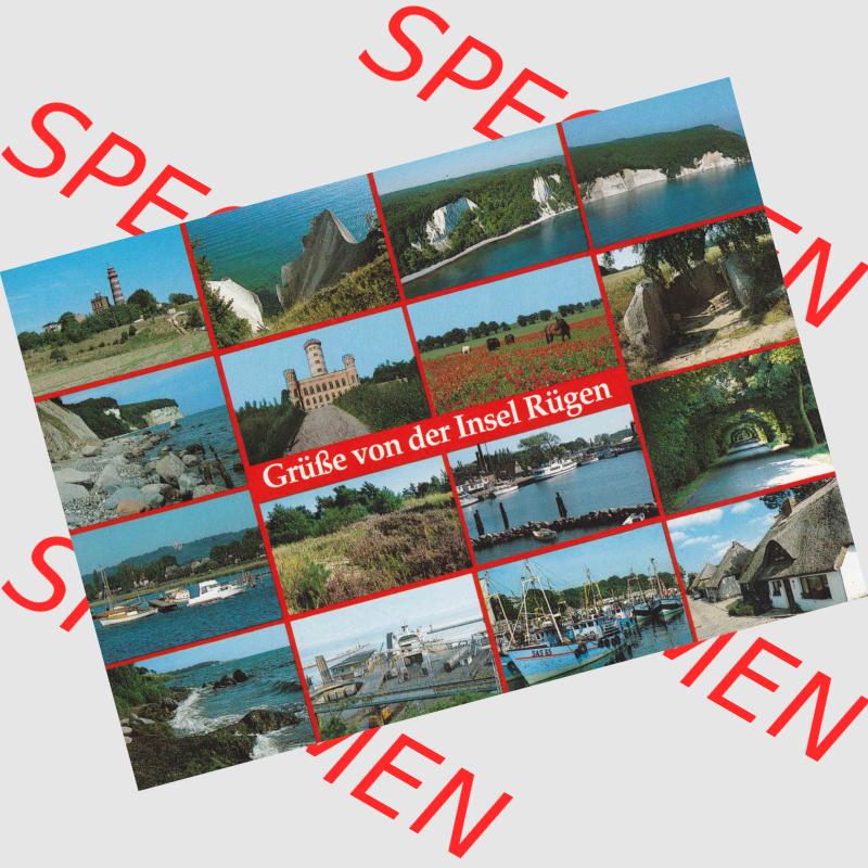 BRD Ansichtskarten der Insel Rügen BRD, Grüße von der Insel Rügen. Ansichtskarten der BRD, Mecklenburg-Vorpommern katalogisieren. Sammlung aus Bundesland... Sammlung
