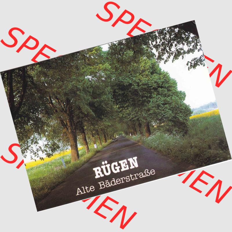 BRD Ansichtskarten der Insel Rügen BRD, Rügen Alte Bäderstraße. Ansichtskarten der BRD, Mecklenburg-Vorpommern katalogisieren. Sammlung aus Bundesland Mecklenburg-Vorpommern... Sammlung