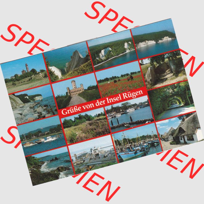 BRD Ansichtskarten der Insel Rügen BRD, Grüße von der Insel Rügen. Ansichtskarten der BRD, Mecklenburg-Vorpommern katalogisieren. Sammlung aus Bundesland... Sammlung