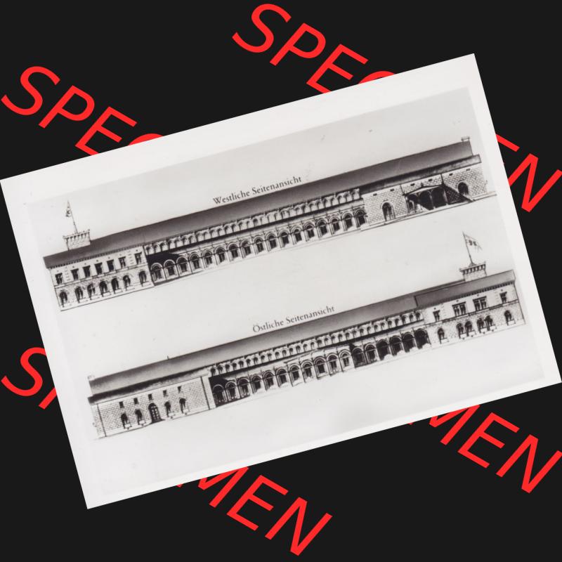 Alte BRD Ansichtskarten aus Sachsen, Bayrischer Bahnhof Leipzig, Westliche und Östliche Seitenansichten. Sammlung aus Bundesland Sachsen in Deutschland der BRD, Bundesrepublik... Sammlung
