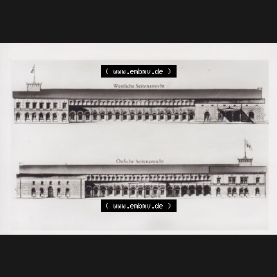 Alte BRD Ansichtskarten aus Sachsen, Bayrischer Bahnhof Leipzig, Westliche und Östliche Seitenansichten. Sammlung aus Bundesland Sachsen in Deutschland der BRD, Bundesrepublik... Sammlung