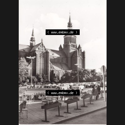 Ansichtskarte DDR Bezirk Rostock, Stadtkreis Stralsund, Hansestadt Stralsund: Bild und Heimat - Reichenbach VOGT (7) Sammlung