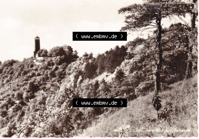 Ansichtskarte DDR Bezirk Gera, Stadtkreis Jena, Stadt Jena: Blick zum Fuchsturm (1) Sammlung
