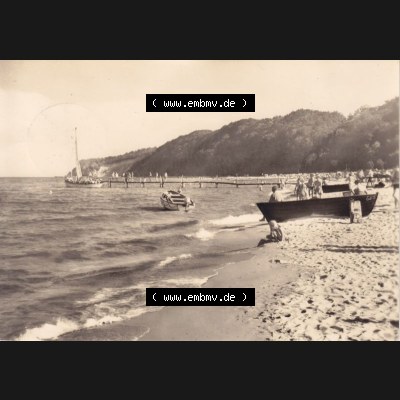 Ansichtskarte DDR Bezirk Rostock, Kreis Rügen, Ostseebad Göhren: 1968, Nordstrand. Ansichtskarte bzw. Postkarte aus DDR-Zeiten der Deutschen Demokratischen... Sammlung