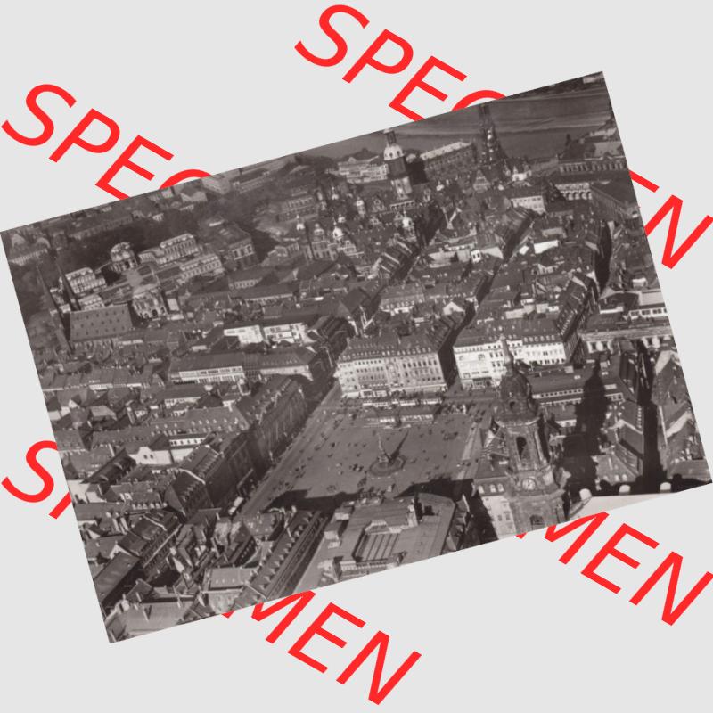 Ansichtskarte DDR Bezirk Dresden, Kreis Dresden, Stadt Dresden: Blick über den Altmarkt (1) Sammlung