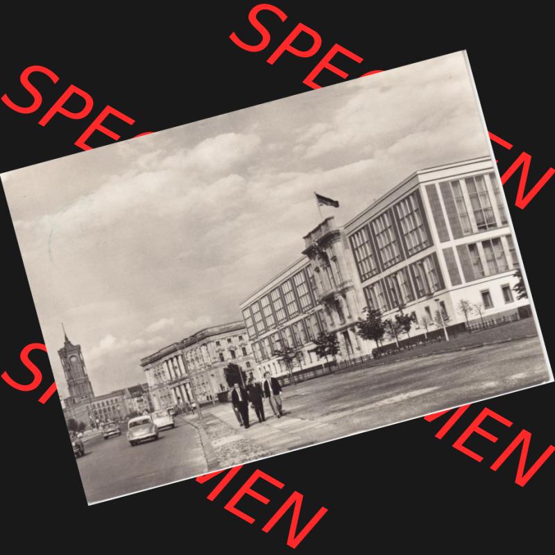 Ansichtskarte DDR Bezirk Berlin, Stadt Berlin: Staatsratsgebäude mit Stadtbibliothek und Rathaus, Hauptstadt der DDR (1) Sammlung