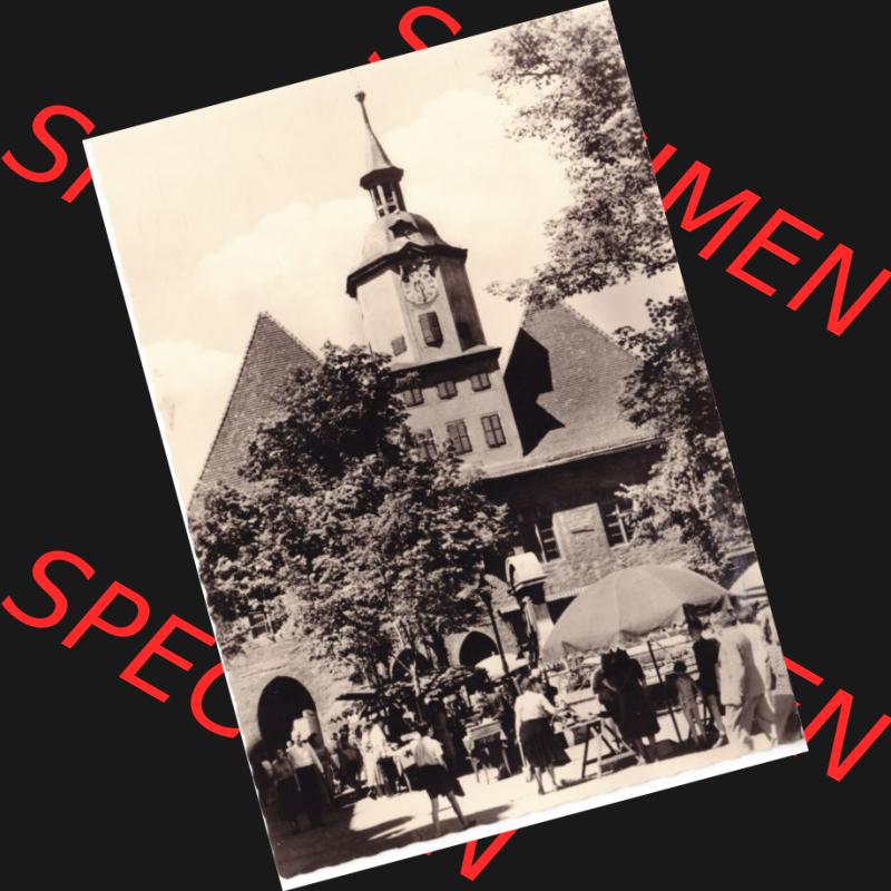 Ansichtskarte DDR Bezirk Gera, Stadtkreis Jena, Stadt Jena: Rathaus Jena (1) Sammlung