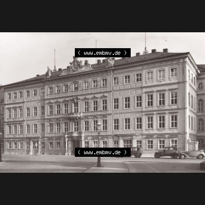 Ansichtskarte DDR Bezirk Dresden, Kreis Dresden, Stadt Dresden: Taschenbergpalais 1707-1711 (1) Sammlung