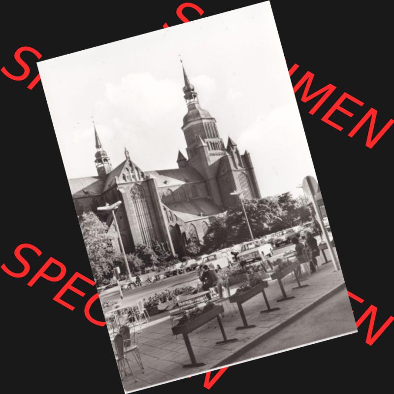 Ansichtskarte DDR Bezirk Rostock, Stadtkreis Stralsund, Hansestadt Stralsund: Bild und Heimat - Reichenbach VOGT (7) Sammlung