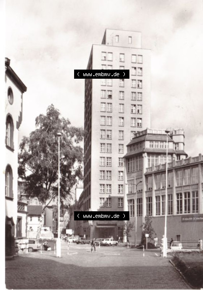 Ansichtskarte DDR Bezirk Gera, Stadtkreis Jena, Stadt Jena: Carl-Zeiss-Platz (1) Sammlung