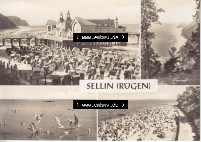 Ansichtskarte DDR Bezirk Rostock, Kreis Rügen, Ostseebad Sellin: Planet-Verlag Berlin Sellin (Rügen) (1) Sammlung
